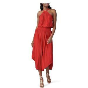 Ramy Brook Red Halter Chloe Dress XS